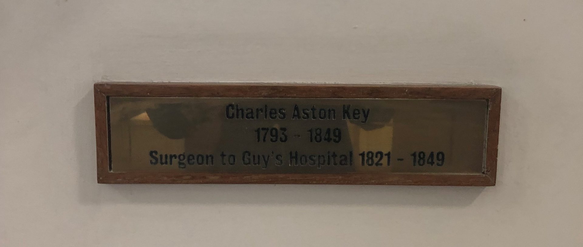 Charles Aston Key's bust, Guy's Hospital, London - 02.JPG